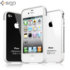Bumper iPhone 4S / 4  SGP Linear EX Meteor - Blanc / Argent 1