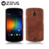 Zenus Prestige Vintage Leather Bar for Samsung Galaxy Nexus - Brown 1