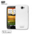 Metal-Slim UV Protective Case for HTC One X - White 1