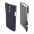 Sony Xperia S Rubberized Back Hard Case - Black 1