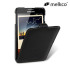 Melkco Premium Leather Flip Case for Samsung Galaxy Note - Black 1