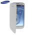 Originele Samsung Galaxy S3 Flip Cover - Marmer Wit - EFC-1G6FWECSTD  1