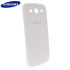 Genuine Samsung Galaxy S3 i9300 Battery Cover - Ceramic White 1
