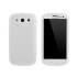 Samsung Galaxy S3 Plastic Case with Screen Cover - White 1