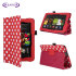 Housse Kindle Fire HD 2013 SD Stand and Type – Rouge Polka Dot 1
