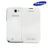 Genuine Samsung Galaxy Note 2 Flip Cover - White - EFC-1J9FWEGSTD 1