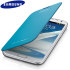 Genuine Samsung Galaxy Note 2 Flip Cover - Blue - EFC-1J9FBEGSTD 1