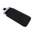 SD Suede Style Pouch Case for Note 2 - Black 1