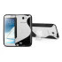 Coque Galaxy Note 2 FlexiShield Wave avec béquille – Blanche / Noire 1