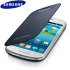 Genuine Samsung Galaxy S3 Mini Flip Cover - Blue - EFC-1M7FBEC 1
