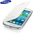 Flip Cover officielle Samsung Galaxy S3 Mini - EFC-1M7FWEC – Blanc  1