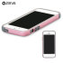 Zenus Bumper Trio Series Case for iPhone 5S / 5 - Pink/Purple 1
