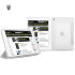 Smart Cover FlexiShield iPad Mini - Blanc givré 1