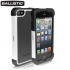 Ballistic Shell Gel Case for iPhone 5S / 5 - White/Charcoal 1