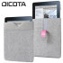Dicota PadCover for iPad 4 / 3 / 2 - Grey/Pink 1