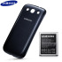 Kit Batterie Galaxy S3 d'origine Samsung Extended - 3000 mAh - Bleu 1