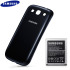 Kit Batterie Galaxy S3 d'origine Samsung Extended - 3000 mAh - Noire 1