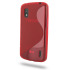 Coque Google Nexus 4 FlexiShield - Rouge 1