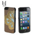 Mischa Barton Flower Case for iPhone 5S / 5 - Gold 1