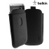 Belkin F8M573 Leather Style Pouch for HTC One - Black 1