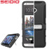 Seidio ACTIVE Case for HTC One with Kickstand - Black 1