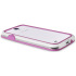 FlexiFrame Samsung Galaxy S4 Bumper Case - Purple / Clear 1
