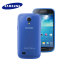 Official Samsung Galaxy S4 Mini Protective Cover Plus - Cyan 1