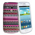 Retro Aztec Case for Samsung Galaxy S3 Mini - Pink 1