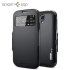 Spigen Slim Armor View Case for Galaxy S4 - Soul Black 1