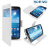 Sonivo Sneak Peek Flip Case for Samsung Galaxy Mega 6.3 - White 1