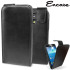 Samsung Galaxy S4 Mini Flip Case - Black 1