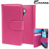 Samsung Galaxy S4 Mini Wallet Case - Pink 1