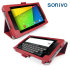 Sonivo Leather Style Case for Google Nexus 7 2013 - Red 1