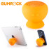 Gum Rock Bluetooth Portable Suction Speaker Stand - Orange 1
