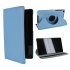 Rotating Leather Case for Google Nexus 7 2013 - Blue 1