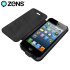 Zens Qi Wireless Charging Case voor iPhone 5S / 5 - Zwart 1