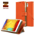 Zenus Masstige Cambridge Diary Case for Samsung Galaxy Note 3 - Orange 1