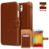 Zenus Masstige Lettering Diary Series Galaxy Note 3 Tasche in Braun 1