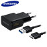 Officiële Samsung Note 3 EU Adapter met USB 3.0 Kabel - Zwart 1