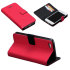 Wallet and Stand Case for Apple iPhone 5C - Pink 1