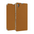Book Flip and Stand Case for Sony Xperia Z1 - Brown 1
