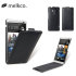 Melkco Premium Leather Flip Case for HTC One Max - Black 1
