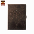 Zenus Retro Vintage Diary for iPad Air - Dark Brown 1