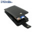 PDair Leather Flip Case for HTC Windows Phone 8X - Black 1