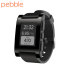 Pebble Smartwatch für iOS und Android in Jet Black 1