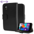 Adarga Leather Style Wallet Stand Case for Google Nexus 5 - Black 1