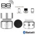 Enceinte Portable Bluetooth BassBoomz - Argent 1