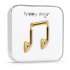 Happy Plugs EarBud Earphones Deluxe Edition - Gold 1