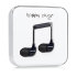 Happy Plugs EarBud Earphones mit Migrofon in Schwarz 1