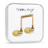 Ecouteurs intra-auriculaires Happy Plugs EarBud Deluxe Edition - Or 1